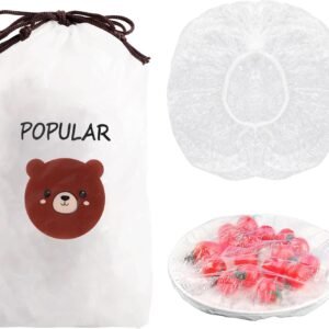 Fresh Keeping Bags, Cling Film Bag Plastic Food Storage Covers Bags Plastic Food Storage Covers for Fruit Preservation and Food Storage